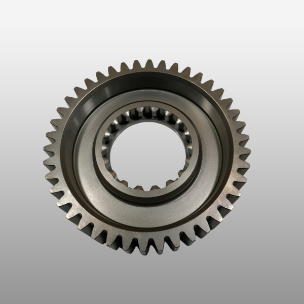 JS180-1707106 - Шестерня понижающей передачи выходного вала демультипликатора на КПП