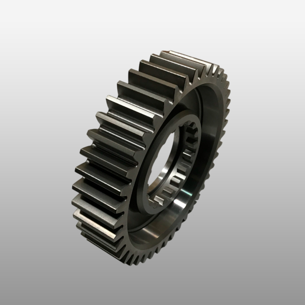 JS180-1707106 - Шестерня понижающей передачи выходного вала демультипликатора на КПП