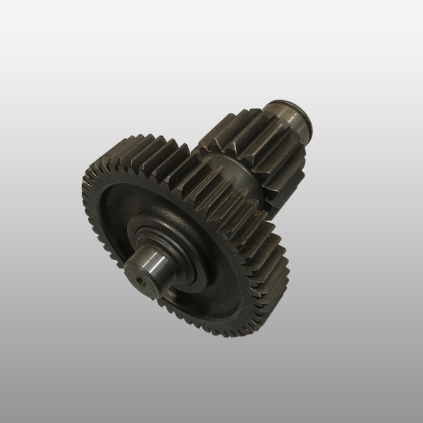 JS180-1707051 - Вал промежуточный демультипликатора (короткий) на КПП