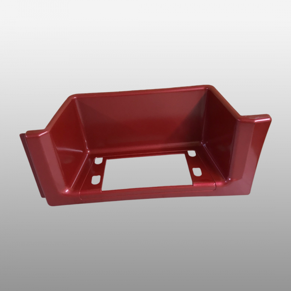 WG1642242103-RED - Подножка нижняя левая красная 2021 на Howo A7, Howo HW76, Sitrak, Howo T5G,