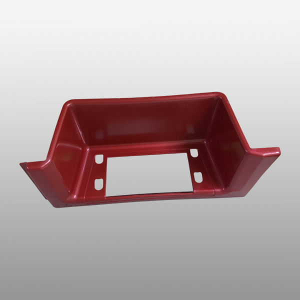WG1642242103-RED - Подножка нижняя левая красная 2021 на Howo A7, Howo HW76, Sitrak, Howo T5G,