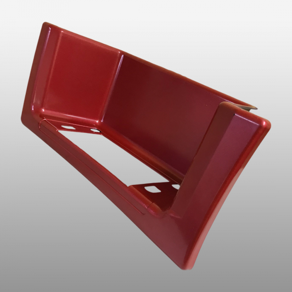 WG1642242103-RED - Подножка нижняя левая красная 2021 на Howo A7, Howo HW76, Sitrak, Howo T5G,