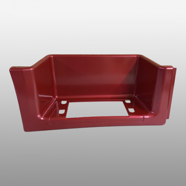 WG1642242104-RED - Подножка нижняя правая красная 2021 на Howo HW76, Sitrak