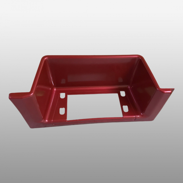 WG1642242104-RED - Подножка нижняя правая красная 2021 на Howo HW76, Sitrak