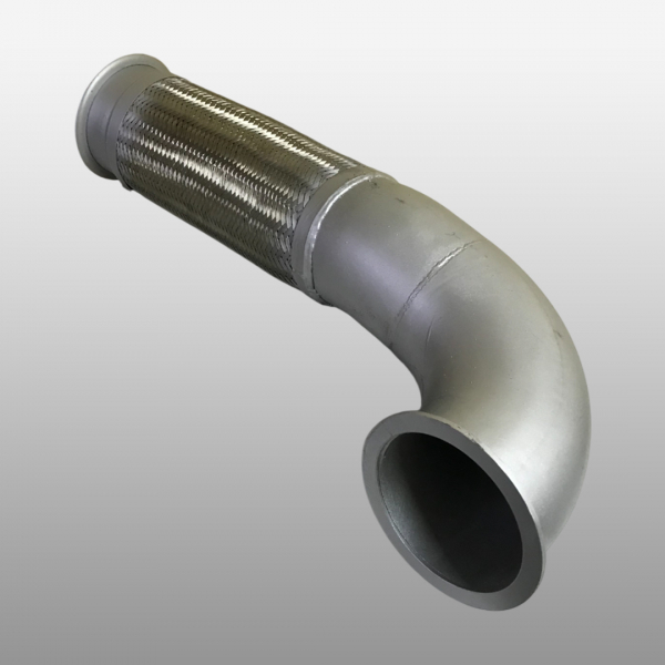 WG9725540154 - Гофра выхлопная D=150 на Howo А7 6х4