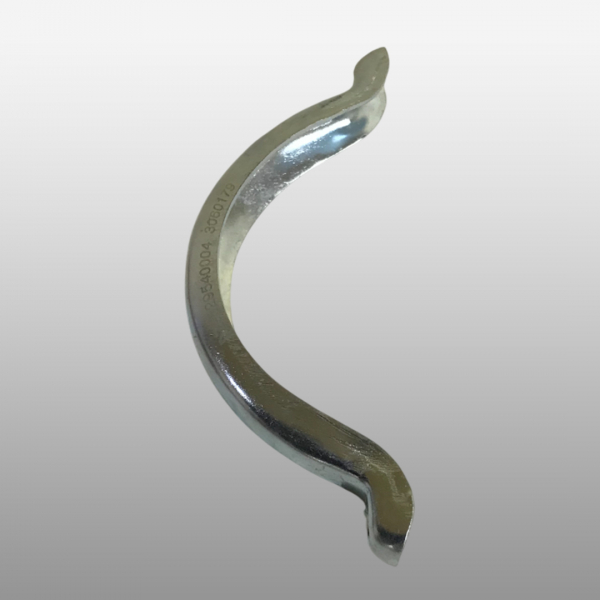 DZ95259540004 -  Хомут глушителя (полукольцо) (1шт.) D=130 на Shacman (Shaanxi) X3000, M3000,F3000, Howo