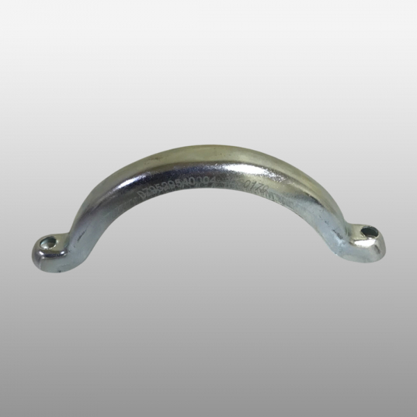 DZ95259540004 -  Хомут глушителя (полукольцо) (1шт.) D=130 на Shacman (Shaanxi) X3000, M3000,F3000, Howo