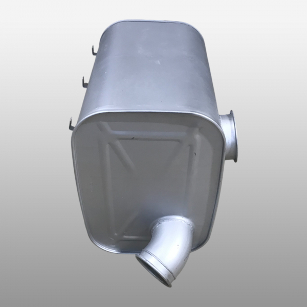 WG9725540002 - Глушитель квадратный на Sinotruk, Howo A7