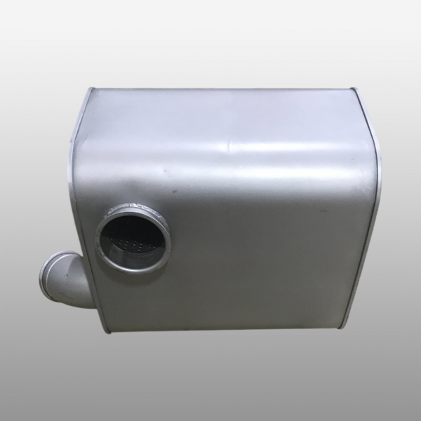 WG9725540002 - Глушитель квадратный на Sinotruk, Howo A7