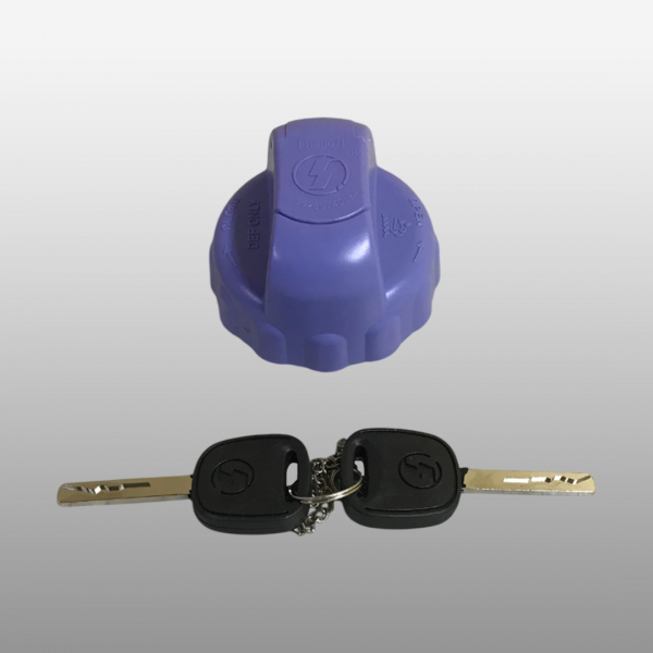 DZ95259740184 - Крышка бачка мочевины ADBlue на Howo, Sitrak, Shacman (Shaanxi), Faw