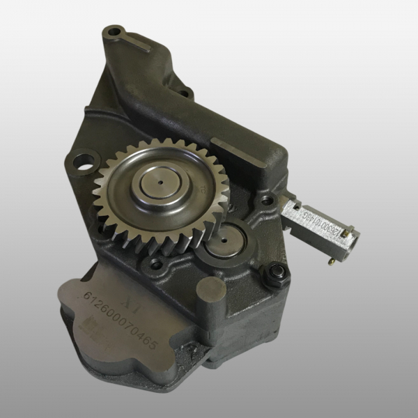 612600070465 - Насос масляный двигателя WP10 Евро 5 на Shacman (Shaanxi) F3000, X3000