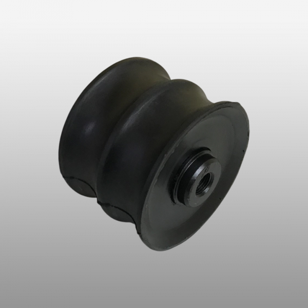 DZ9114590125 - Подушка двигателя задняя круглая WD615, WP10, WP12 на Shacman (Shaanxi) F3000