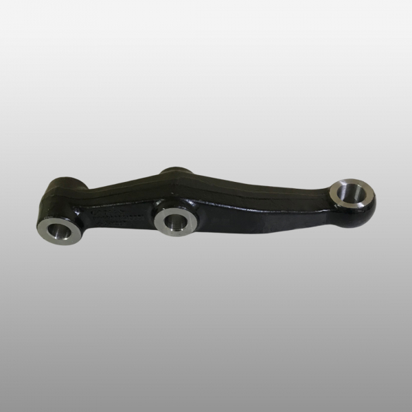 HD95009410031 - Рычаг поворотного кулака (сошка) на мост HDZ7.3T (рулевой левый нижний левый) для Shacman (Shaanxi)