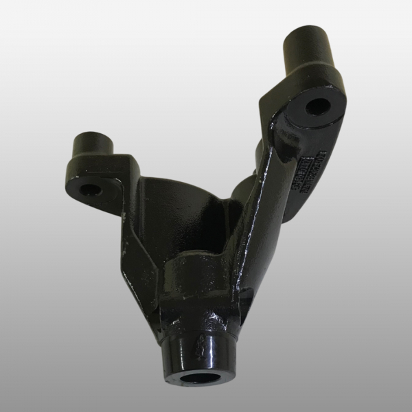 DZ9X189821021 - Кронштейн цилиндра подъема кабины нижний на Shacman (Shaanxi) Х6000