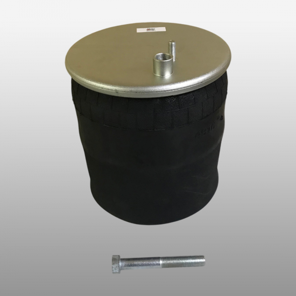 DZ9M189520008 - Пневмоподушка задней подвески передняя (со стаканом) на Shacman (Shaanxi)