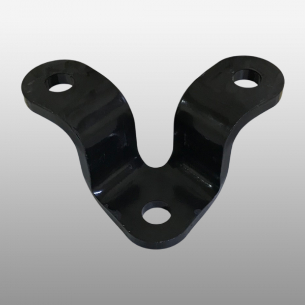 DZ9H259680069 - Кронштейн стойки переднего стабилизатора верхний на Shacman (Shaanxi) Х6000