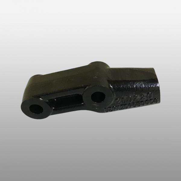 DZ9X259680058 - Кронштейн переднего амортизатора нижний правый на Shacman (Shaanxi) Х6000