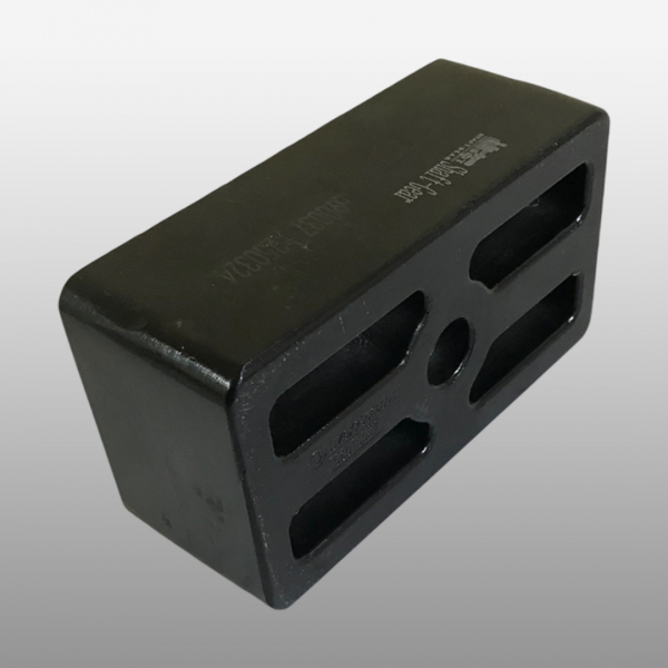 DZ9X259690037 - Накладка (башмак под рессорой) рессоры на Shacman (Shaanxi) Х6000