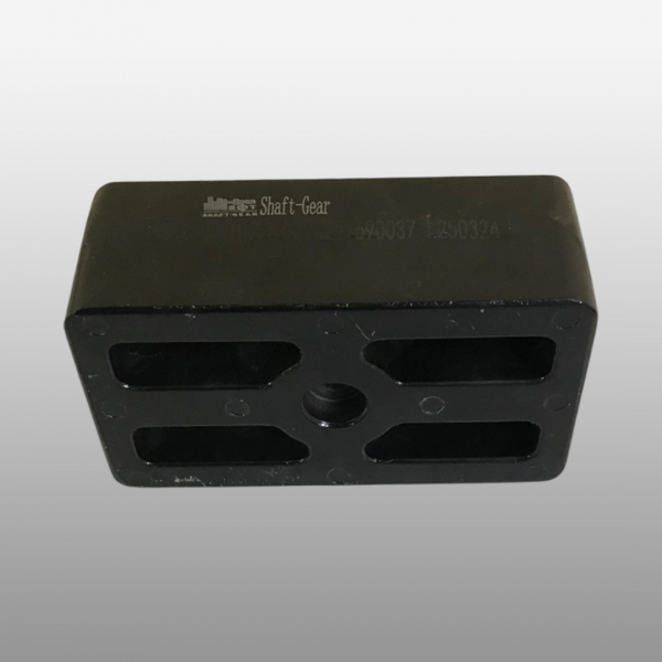 DZ9X259690037 - Накладка (башмак под рессорой) рессоры на Shacman (Shaanxi) Х6000