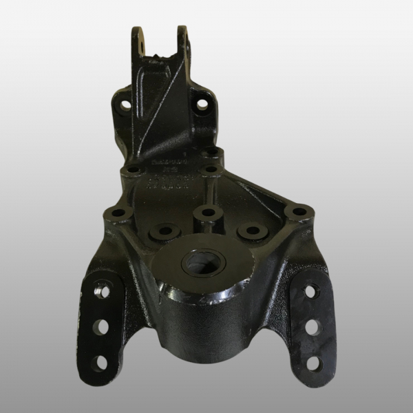 DZ9X259690061 - Кронштейн передней рессоры задний левый на Shacman (Shaanxi) Х6000