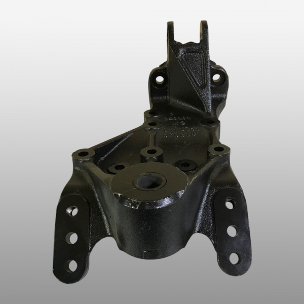 DZ9X259690062 - Кронштейн передней рессоры задний правый на Shacman (Shaanxi) Х6000