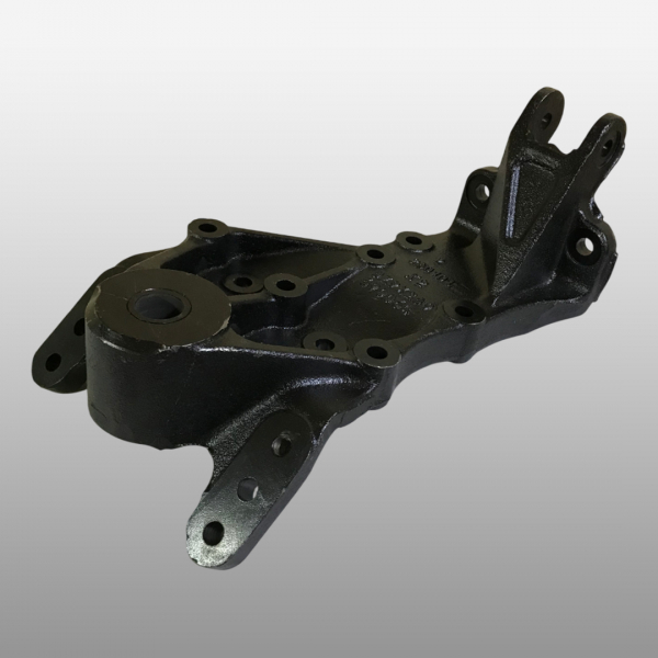 DZ9X259690062 - Кронштейн передней рессоры задний правый на Shacman (Shaanxi) Х6000