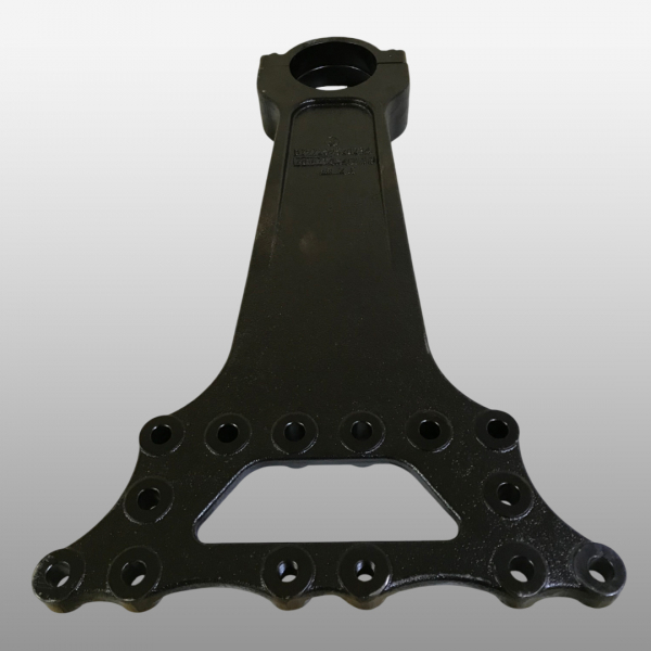 DZ97259520231 - Кронштейн торсиона задней подвески на Shacman (Shaanxi) Х6000