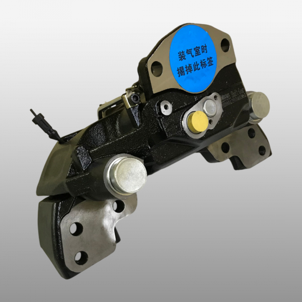 HD90129340361 - Суппорт тормозной задний левый на Shacman (Shaanxi) Х6000