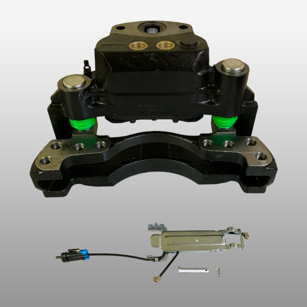 DZ9100440050 - Суппорт тормозной передний правый в сборе на Shacman (Shaanxi) Х6000, Shacman (Shaanxi) F3000