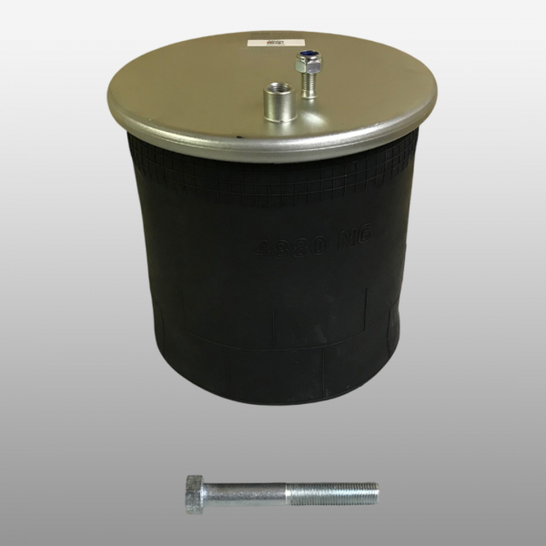 H429500000438 - Пневмоподушка (со стаканом) передняя левая на Foton Auman 4189