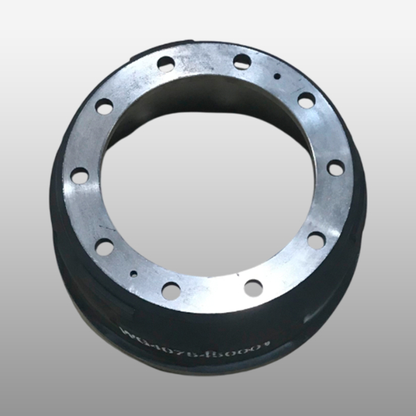 WG4075450001 - Барабан тормозной (передний с мостом VGD95) на Sitrak C7H, Howo T5G