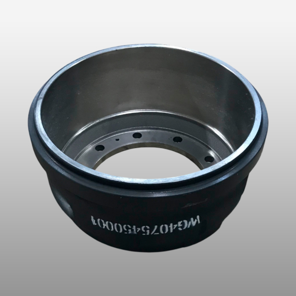 WG4075450001 - Барабан тормозной (передний с мостом VGD95) на Sitrak C7H, Howo T5G