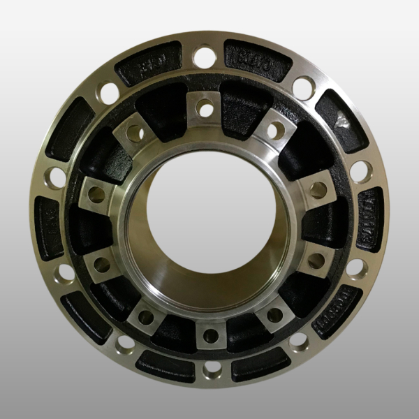 AZ711734009001 - Ступица задняя без подшипников для мостов MCY13 на Sitrak C7H