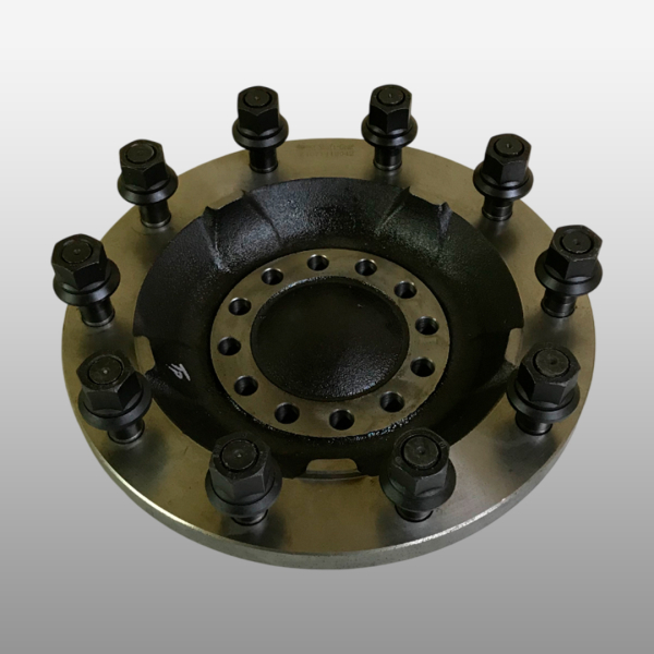 AZ4071418042 - Фланец передней ступицы (без шпилек, мост VPD71DS, дисковые тормоза) на Sitrak C7H