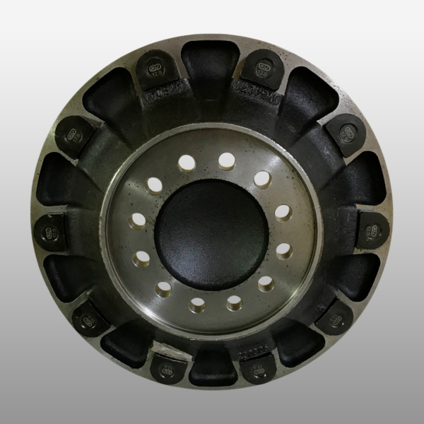 AZ4071418042 - Фланец передней ступицы (без шпилек, мост VPD71DS, дисковые тормоза) на Sitrak C7H