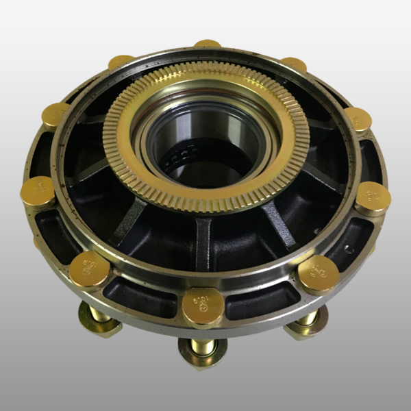 812-35700-6140 - Ступица задняя (мост MCY13) с подшипниками и шпильками Sitrak C7H