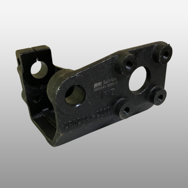 2902441-2000/E - Кронштейн передней рессоры левый на Faw J7