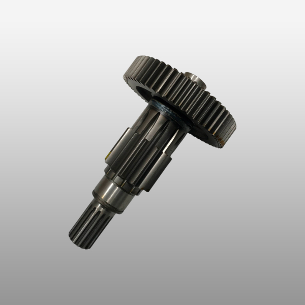 16JSD200T-1707048 - Вал промежуточный демультипликатора (длинный) на КПП