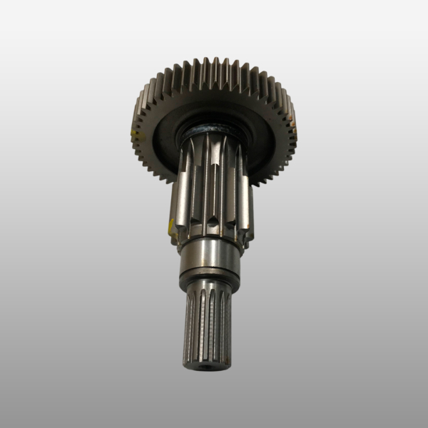 16JSD200T-1707048 - Вал промежуточный демультипликатора (длинный) на КПП