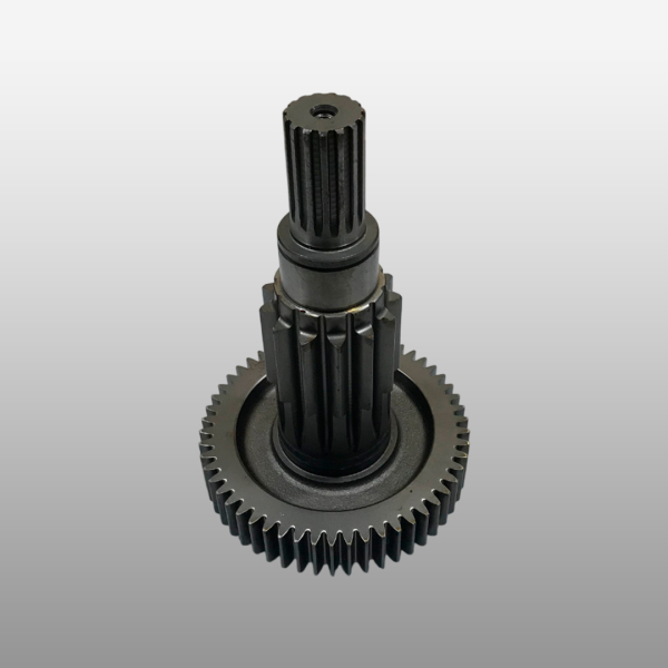 16JSD200T-1707048 - Вал промежуточный демультипликатора (длинный) на КПП